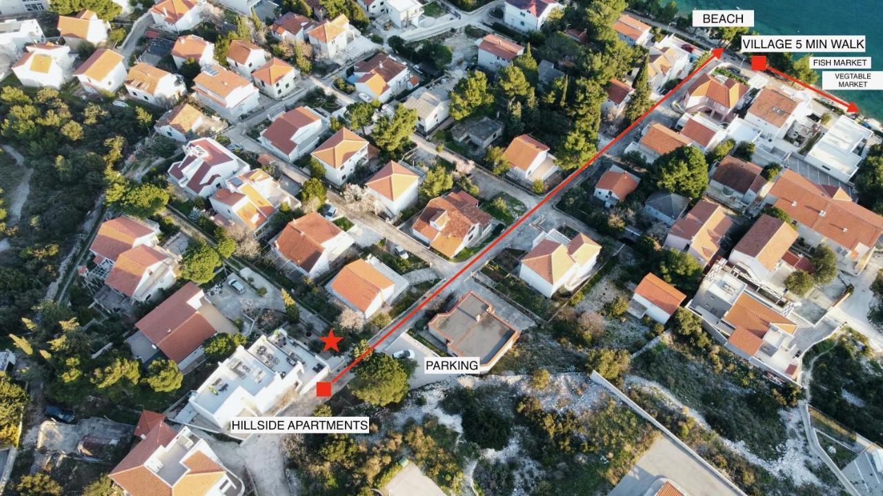 The Grande - Huge Terrace - Amazing Sea Views - Tastefully Furnished - Access To Rooftop Terrace And Gym - Hillside Apartments Rogoznica Рогозница Экстерьер фото