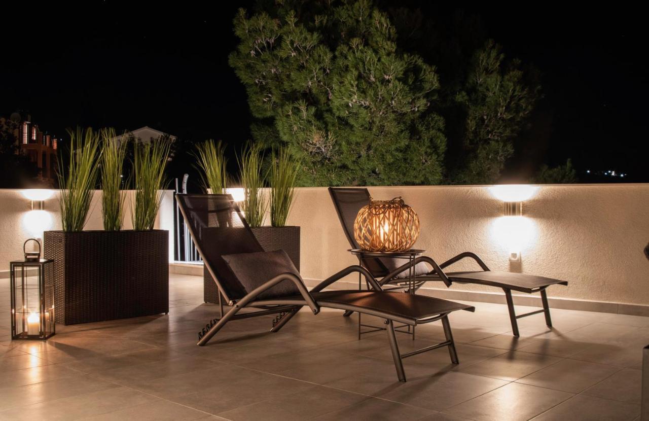 The Grande - Huge Terrace - Amazing Sea Views - Tastefully Furnished - Access To Rooftop Terrace And Gym - Hillside Apartments Rogoznica Рогозница Экстерьер фото